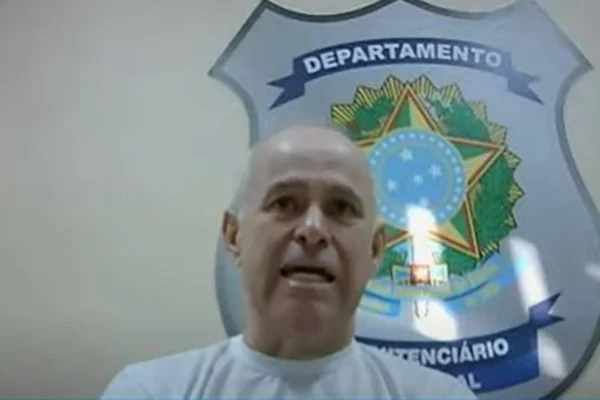 Foto colorida do depoimento do conselheiro Domingos Brazão no Conselho de Ética da Câmara dos Deputados - Metrópoles