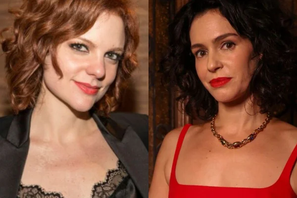 Atrizes de Garota do Momento se beijam em festa de colega. Veja!