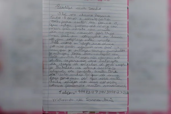 Carta pedido de emprego