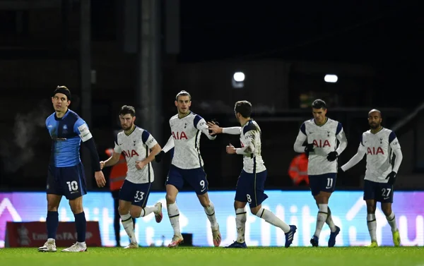 Copa da Inglaterra: Tottenham só precisa do 2º tempo para golear o Wycombe