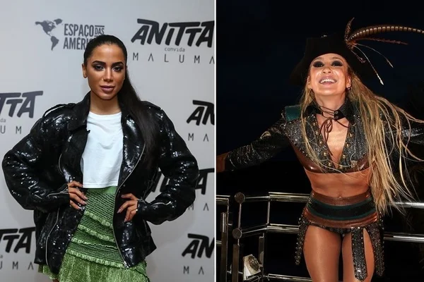 Anitta e Claudia Leitte mandam “recado” após boato que teriam brigado