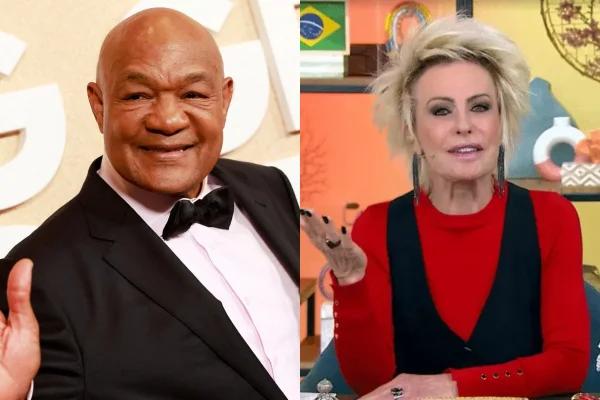 George Foreman já fez “dobradinha” com Ana Maria Braga; relembre