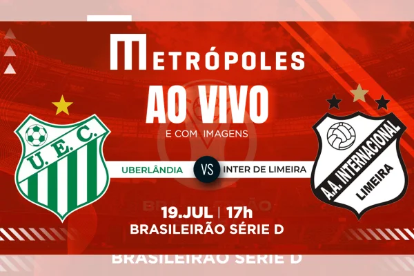 Arte de Uberlândia e Inter de Limeira, pela Série D - Metrópoles