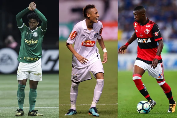 Endrick, Neymar e Vini Jr. - Metrópoles