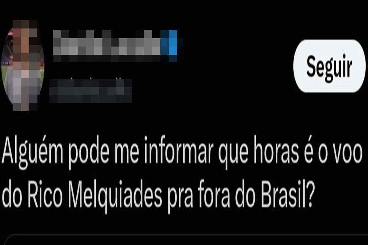 Rico Melquiades virou piada no X, antigo Twitter Rico Melquiades virou piada no X, antigo Twitter
