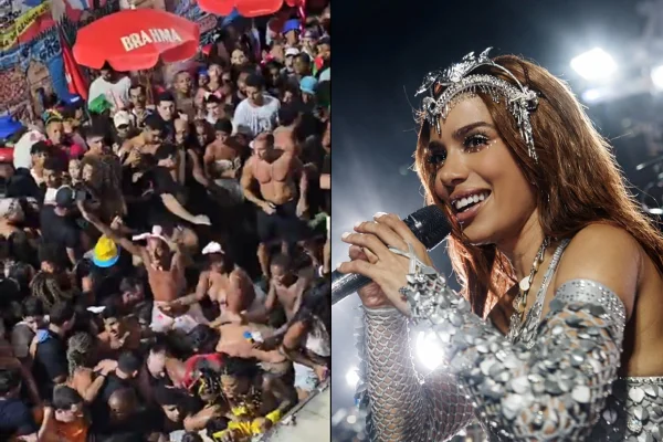 "Loucura" e "Caos" na Pipoca de Anitta no Carnaval de Salvador