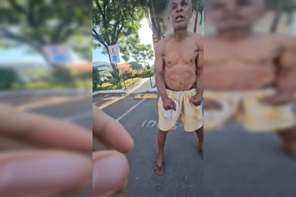 Homem é preso por invadir maternidade e morder policial em DP. Vídeo