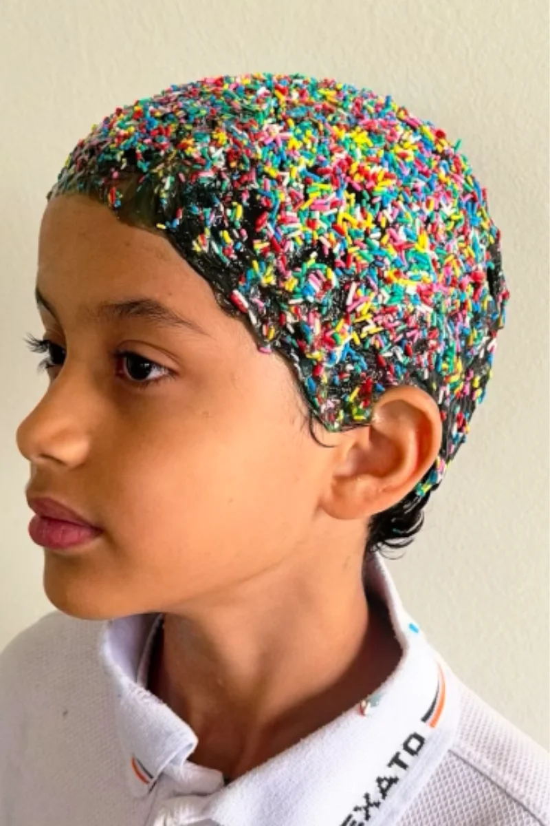 Penteado inspirado em brigadeiro para entrar na brincadeira Penteado inspirado em brigadeiro para entrar na brincadeira