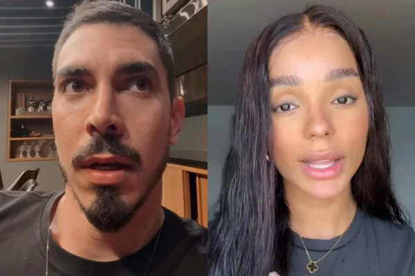 “Virou uma agressão”, diz Gabriel David sobre Brunna Gonçalves