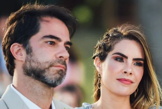 Médico Victor Sorrentino e a esposa, Kamila Monteiro