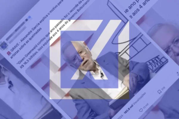 Post que desinforma ao misturar valores aprovados e captados via Lei Rouanet. - Metrópoles