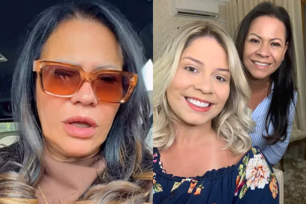 Dona Ruth e Marilia Mendonça, montagem