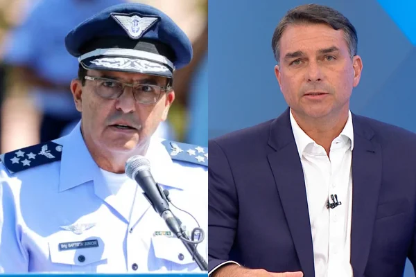 Baptista Júnior e Flávio Bolsonaro