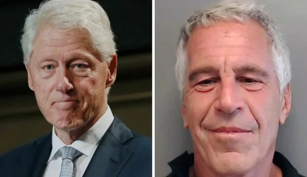 Bill Clinton e Jeffrey Epstein - Metrópoles