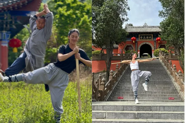 Brasileira encara escola de kung fu na China com até 6h de treino diário