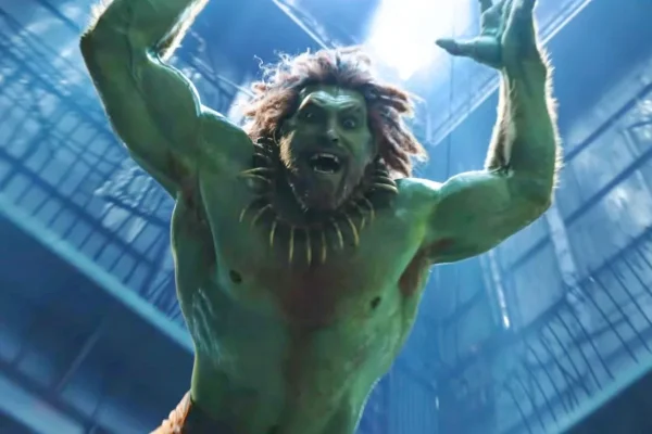Jason Momoa como Blanka para o filme Street Fighter