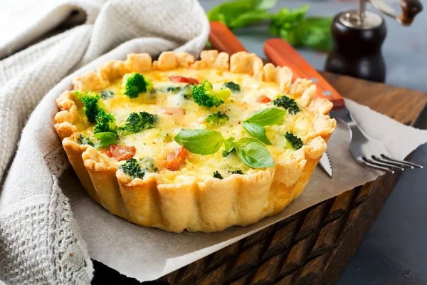 Delícia: aprenda a receita de quiche de legumes com queijo