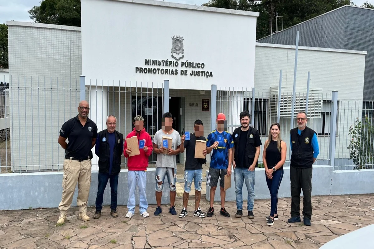 Resgate foi realizado em operação do MTE com acompanhamento do MPT e participação da PF Resgate foi realizado em operação do MTE com acompanhamento do MPT e participação da PF
