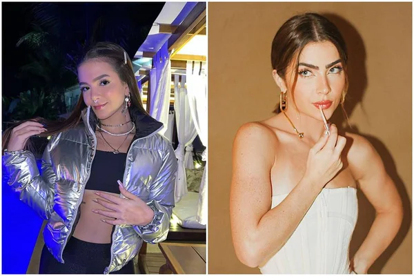 Montagem com fotos de Mel Maia, à esquerda, e Jade Picon, à direita - Metrópoles