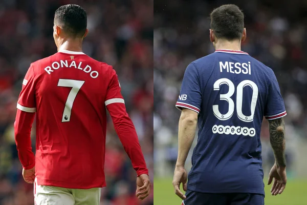 Cristiano Ronaldo e Messi
