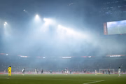 Equipes se enfrentaram na Ligga Arena Equipes se enfrentaram na Ligga Arena