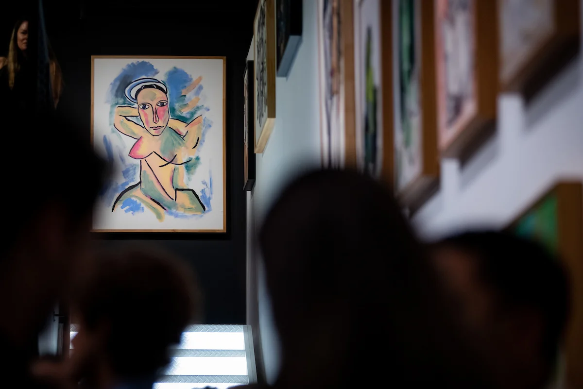 O nome da exposição é Permanência de um Percurso O nome da exposição é Permanência de um Percurso