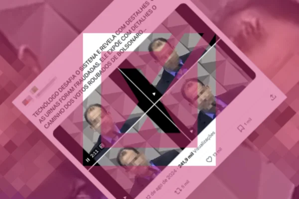 Print de post que mente ao afirmar que Lula tenha recebido votos nulos ou em branco nas eleições de 2022. - Metrópoles
