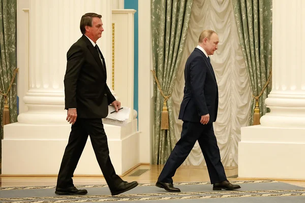 Amazônia: Bolsonaro agradece a Putin por defender soberania brasileira