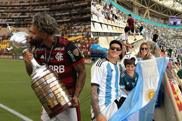 Imagens contrapostas de Cano e Gabigol - Metrópoles