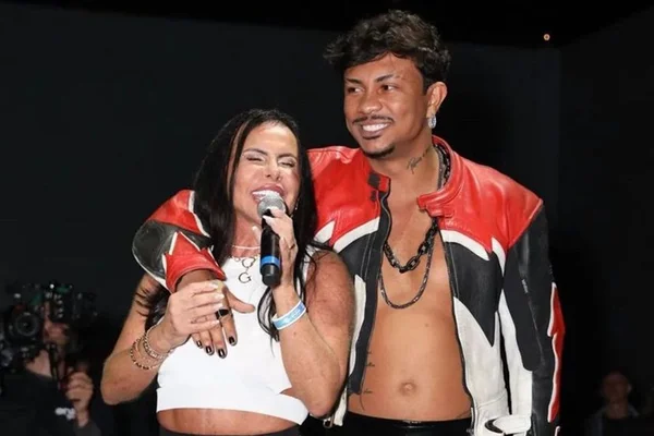 Gretchen é estrela de novo videoclipe de Xamã (Reprodução: Instagram)