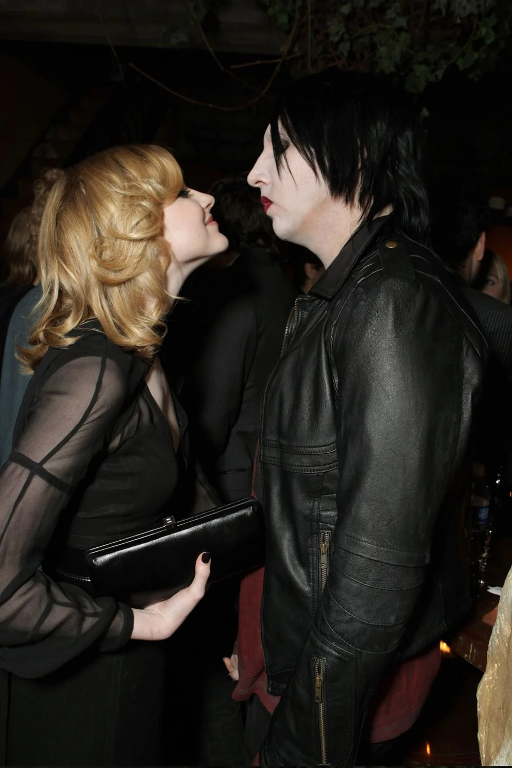 Marilyn Manson and Evan Rachel Wood Marilyn Manson and Evan Rachel Wood
