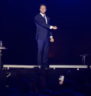 Deive Leonardo emocionou os fãs durante evento
