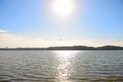 Represa Billings, na área da zona sul de SP