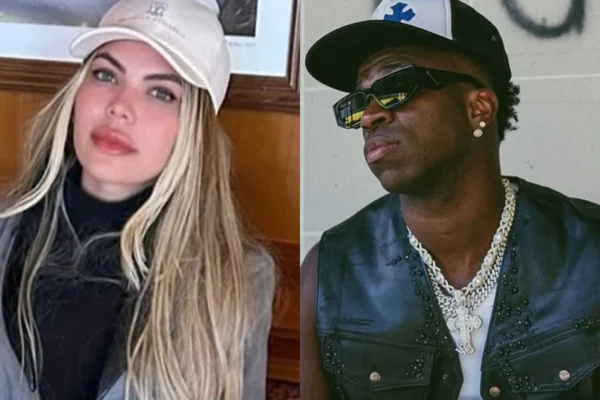 Modelo brasileira, Day Magalhães revela detalhes do affair e encontros com Vini Jr.- Metrópoles