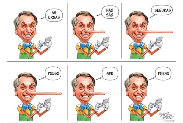 Charge do Amarildo