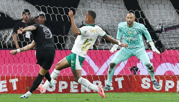 Imagem colorida de Corinthians x Palmeiras - Metrópoles