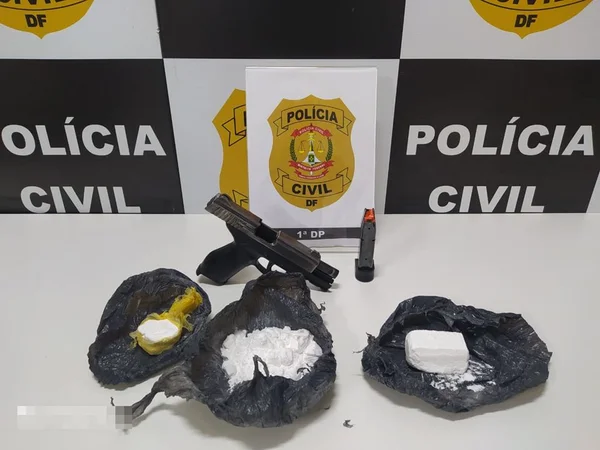 cocaína apreendida