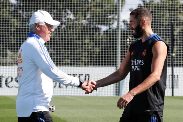 Real Madrid Ancelotti e Benzema