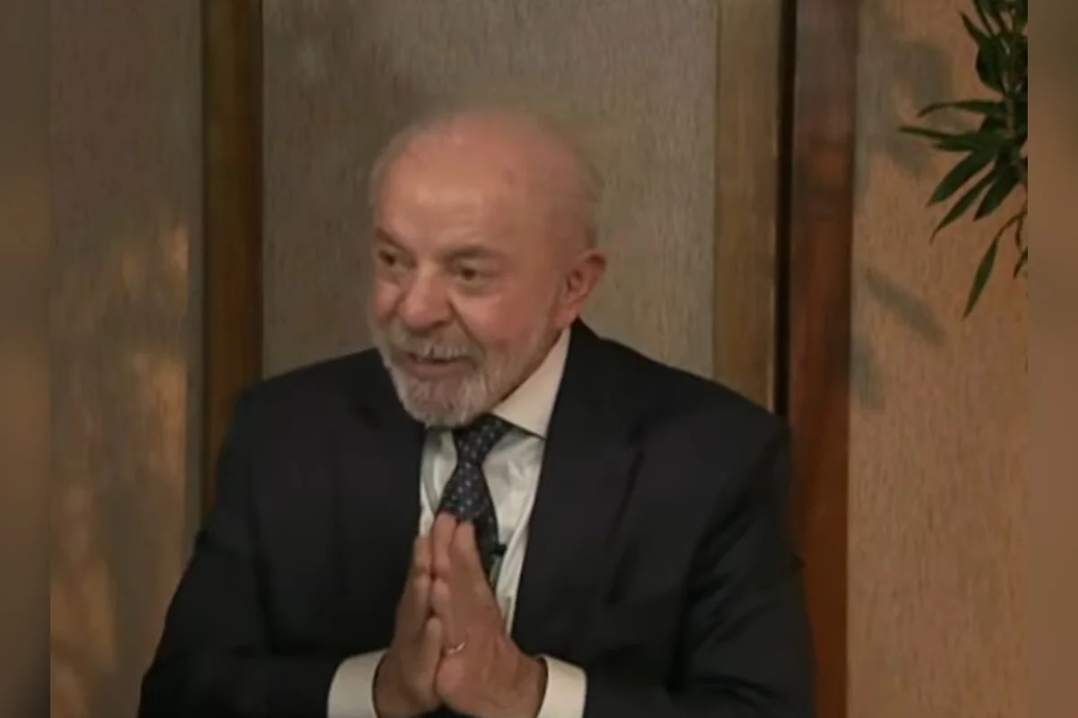 O presidente Lula O presidente Lula