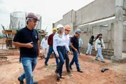 Celina Leão faz visita técnica em obras em Santa Maria 