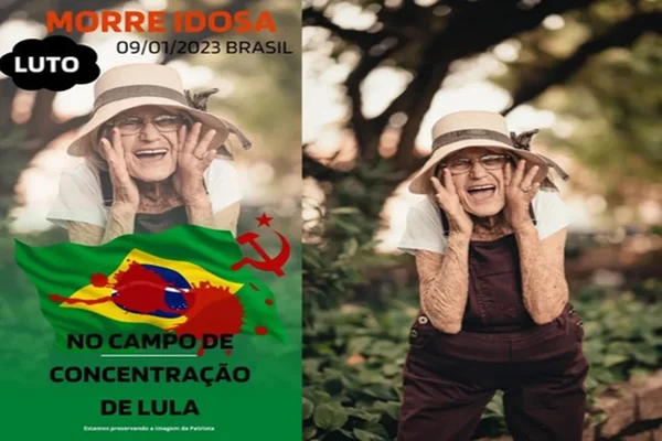 “Fake news porca”, diz neta de idosa apontada como morta entre bolsonaristas