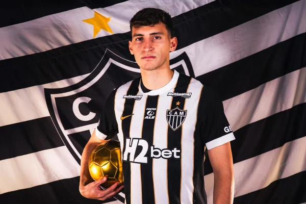 Imagem colorida de Tomás Pérez, do Atlético-MG