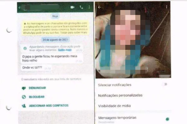mensagem enviada por menor que matou amiga em goiânia tentando criar um álibi