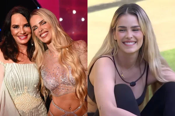 Montagem de Luiza Brunet e Yasmin Brunet - Metrópoles