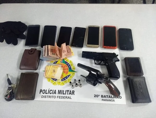 PMDF prende quadrilha que fez arrastão em condomínio fechado no DF
