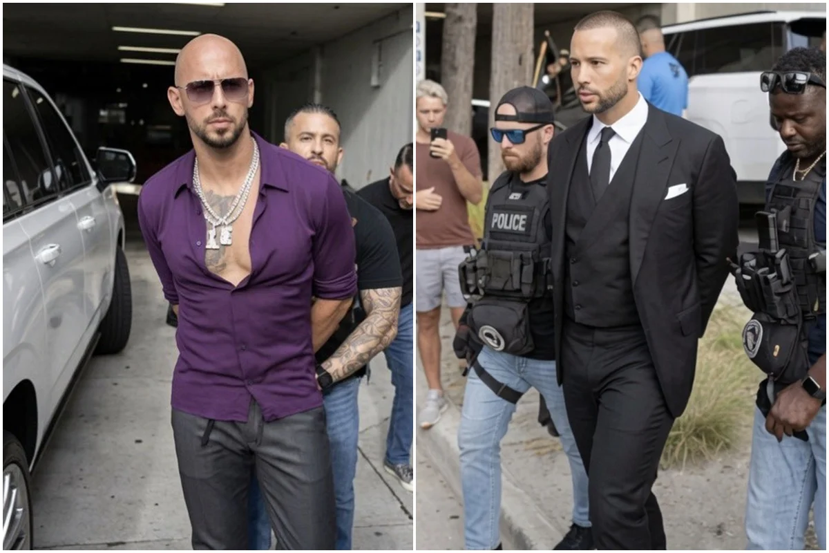 Influenciadores Andrew e Tristan Tate são presos nos Estados Unidos