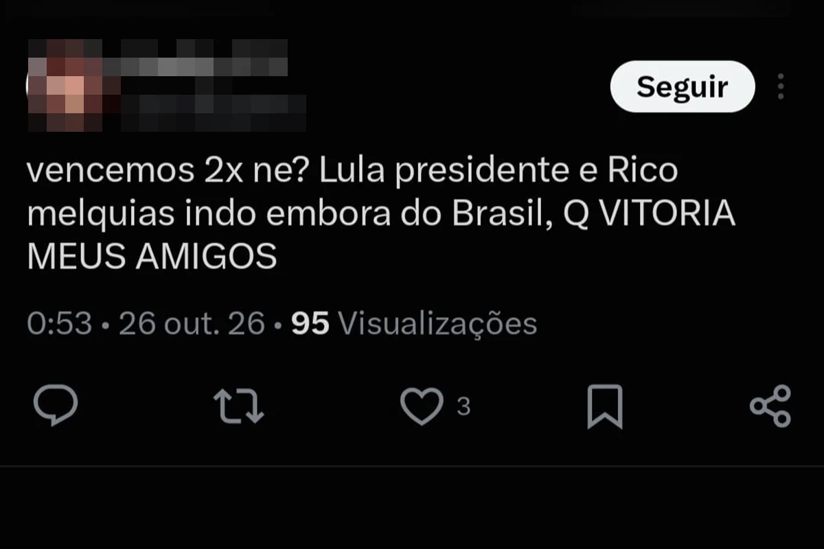 Internautas perguntaram se Rico Melquiades já foi embora do país Internautas perguntaram se Rico Melquiades já foi embora do país