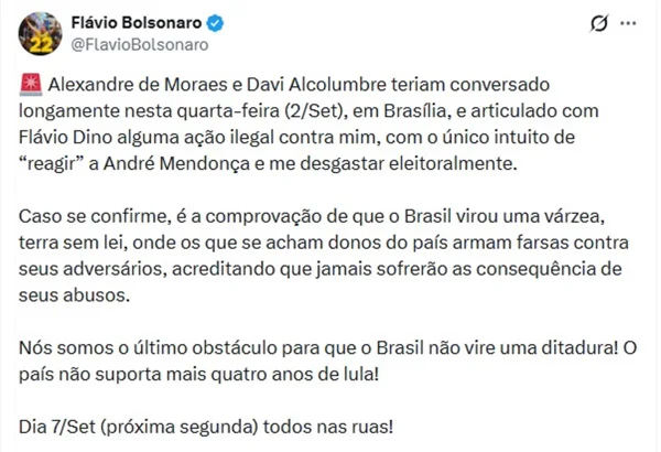 Aliados de Flávio questionam coincidência de data em decisão de Dino - destaque galeria Aliados de Flávio questionam coincidência de data em decisão de Dino - destaque galeria
