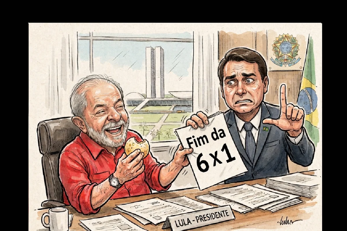 Fim da 6 X 1: neste dia 13, Flávio sente na nuca calor das ruas e faz o L