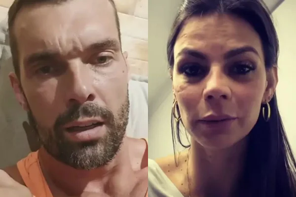 Montagem colorida de Murilo Becker e Patrícia Pontes - Metrópoles